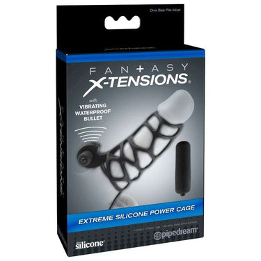 Potenzia le erezioni con gabbia in silicone Fantasy X per piacere intenso